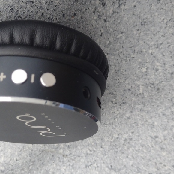 Puro Black Wireless Headphones NWOT 45mm driver - Picture 2 of 3